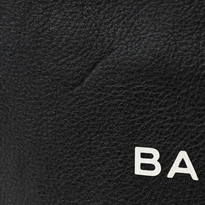 Balenciaga Calfskin Logo Small Shopping Black 10 of 12