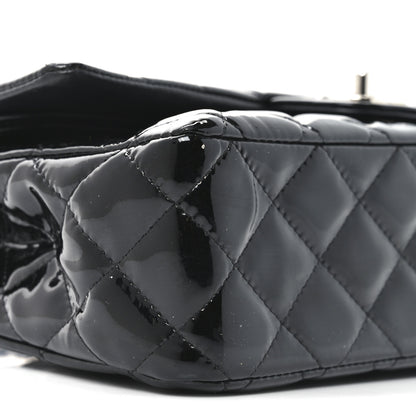 Chanel Patent Quilted Medium Double Flap Black 9 of 11