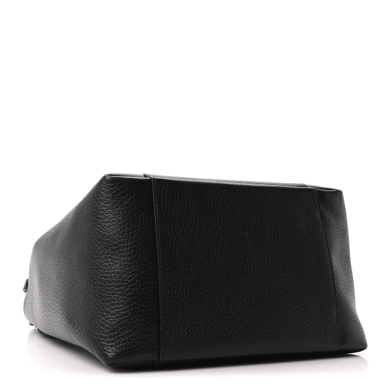Christian Dior Calfskin Medium Signature Bucket Bag Black 4 of 10