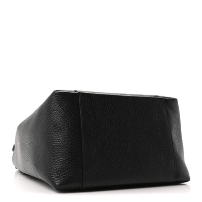Christian Dior Calfskin Medium Signature Bucket Bag Black 4 of 10