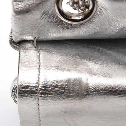 Chanel Metallic Aged Calfskin Quilted 2.55 Reissue 226 Flap Silver 10 of 16