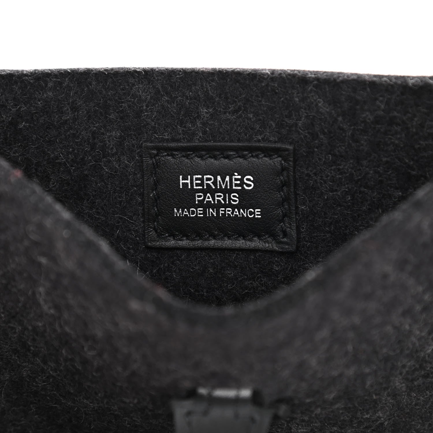 Hermes Swift Sangle Wooly Evelyne TPM Graphite Black 6 of 11