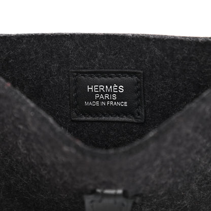 Hermes Swift Sangle Wooly Evelyne TPM Graphite Black 6 of 11