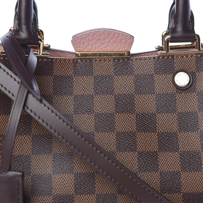 Louis Vuitton Damier Ebene Cuir Taurillon Brittany Magnolia 8 of 10