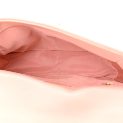 Chanel Goatskin Quilted Medium Chanel 19 Flap Light Pink 5 of 11