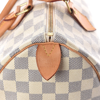 Louis Vuitton Damier Azur Speedy 30 6 of 13