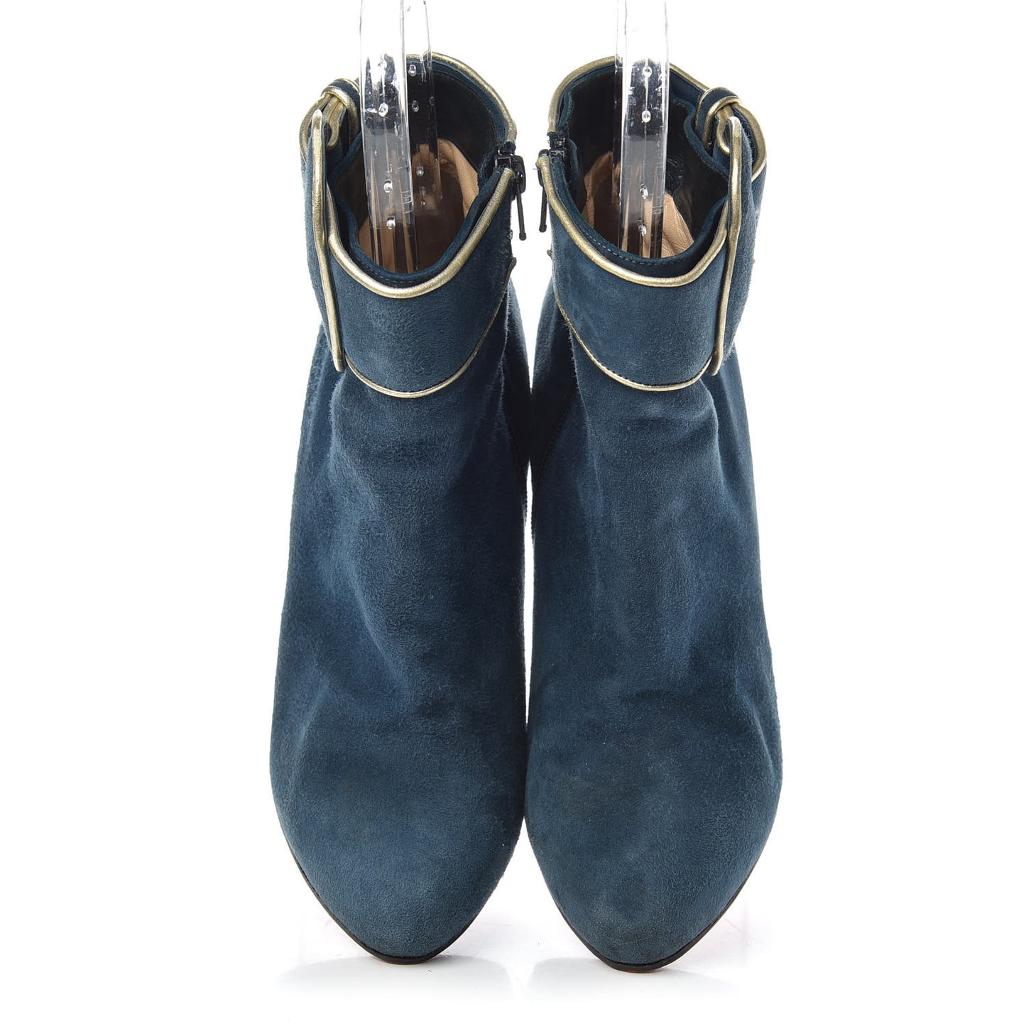 Suede Trottinette 140 Ankle Boots 39.5 Blue