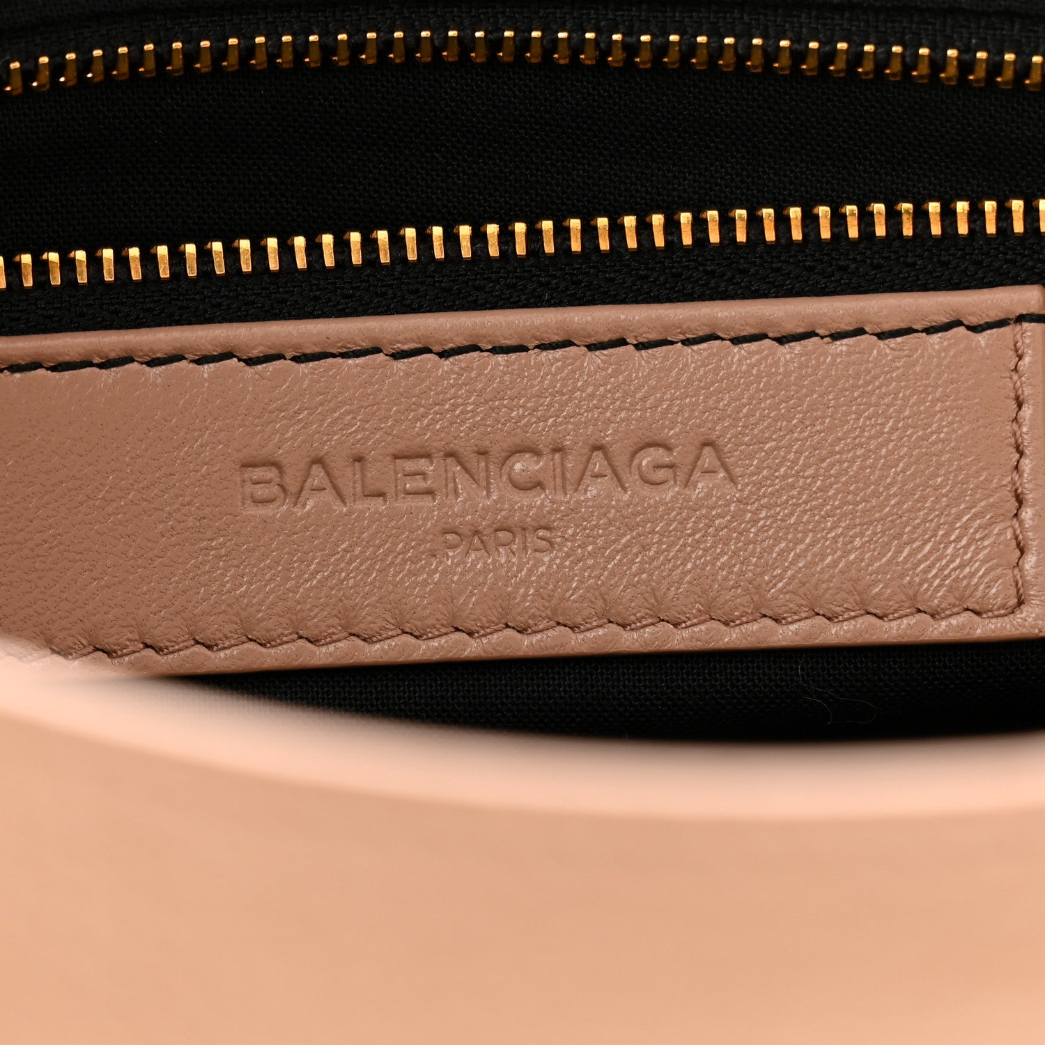 Balenciaga Chevre Gold Metallic Edge Hardware City Rose Des Sables 7 of 11