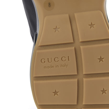 Gucci X MLB Calfskin LA Dodgers Mens Rhyton Sneakers 8 Black 7 of 10