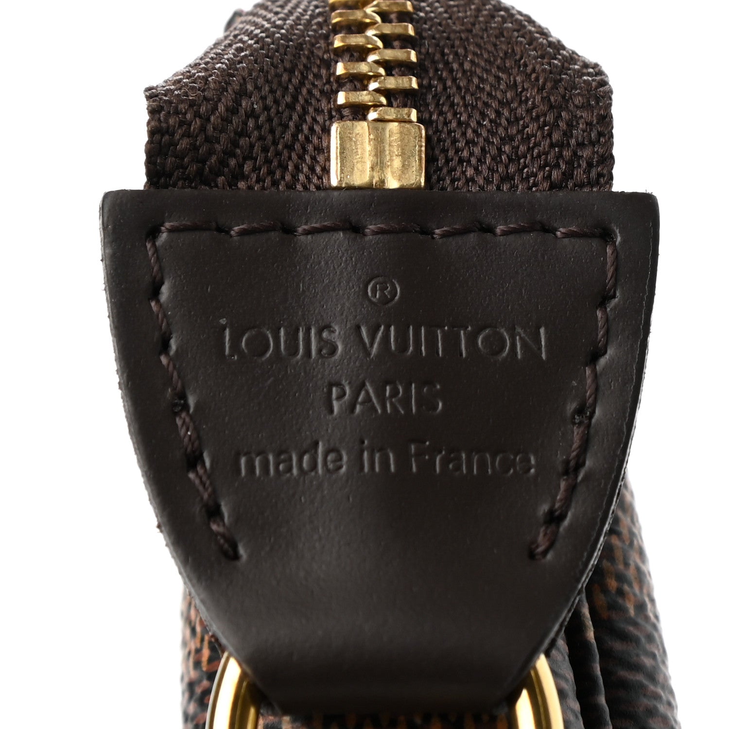 Louis Vuitton Damier Ebene Mini Pochette Accessories 6 of 7