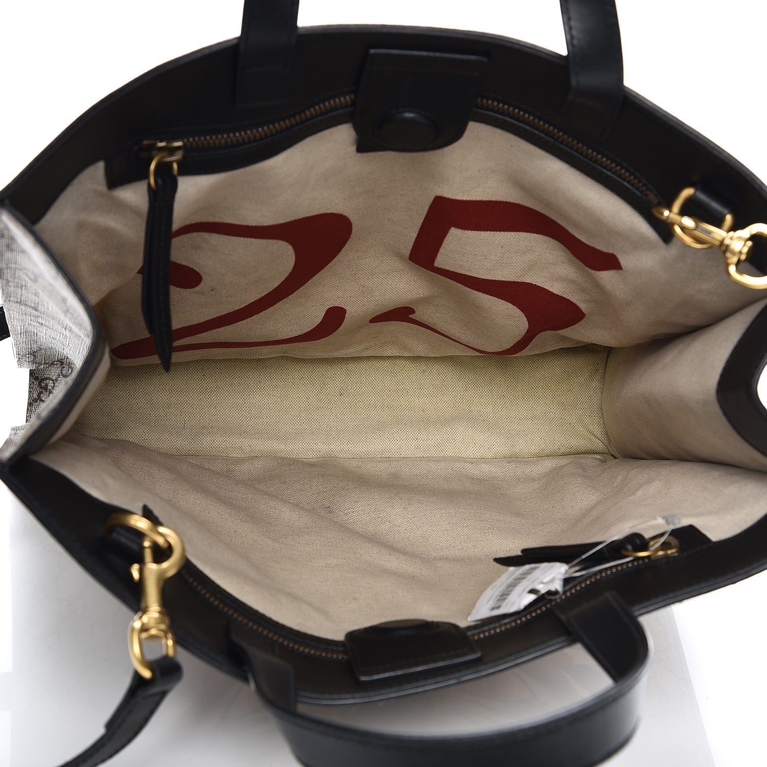 Gucci GG Supreme Monogram Angry Cat Vertical Tote 6 of 11