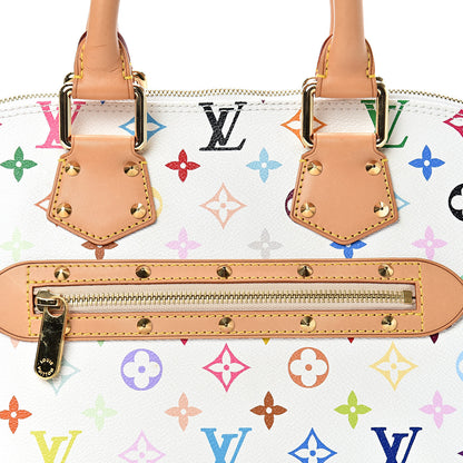 Louis Vuitton Monogram Multicolor Alma White 7 of 13