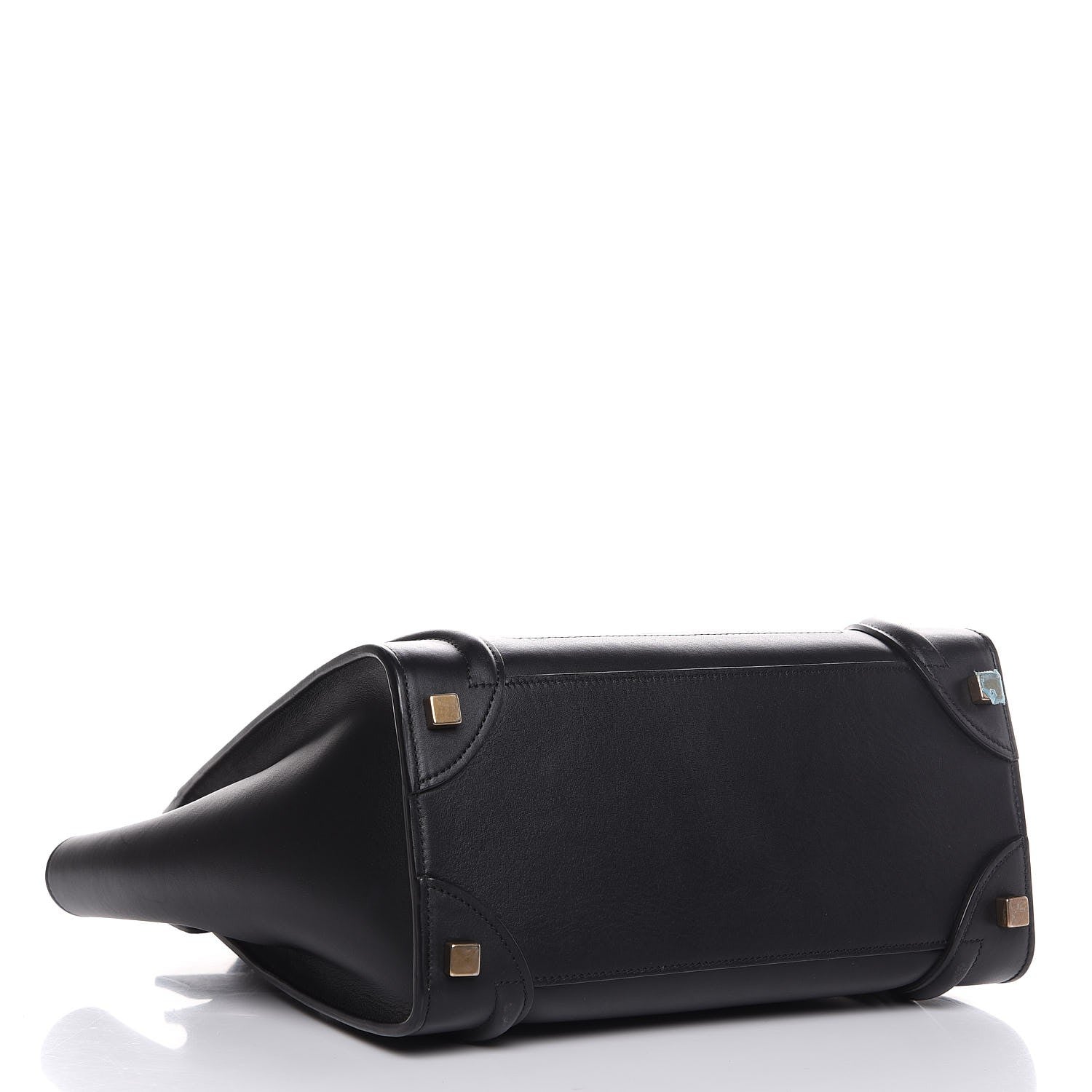 Celine Smooth Calfskin Micro Luggage Black 4 of 7