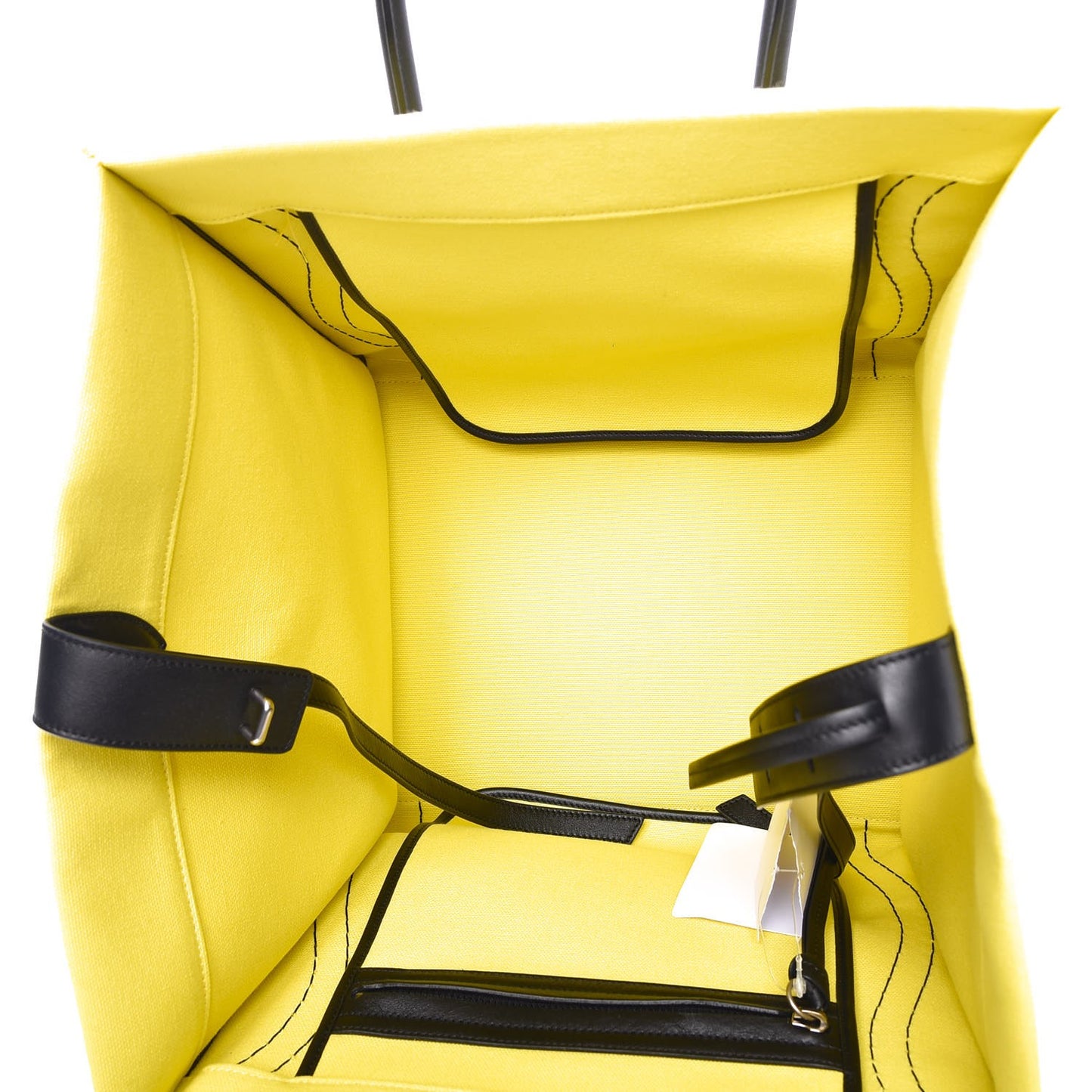 Cotton Canvas Medium Phantom Luggage Yellow