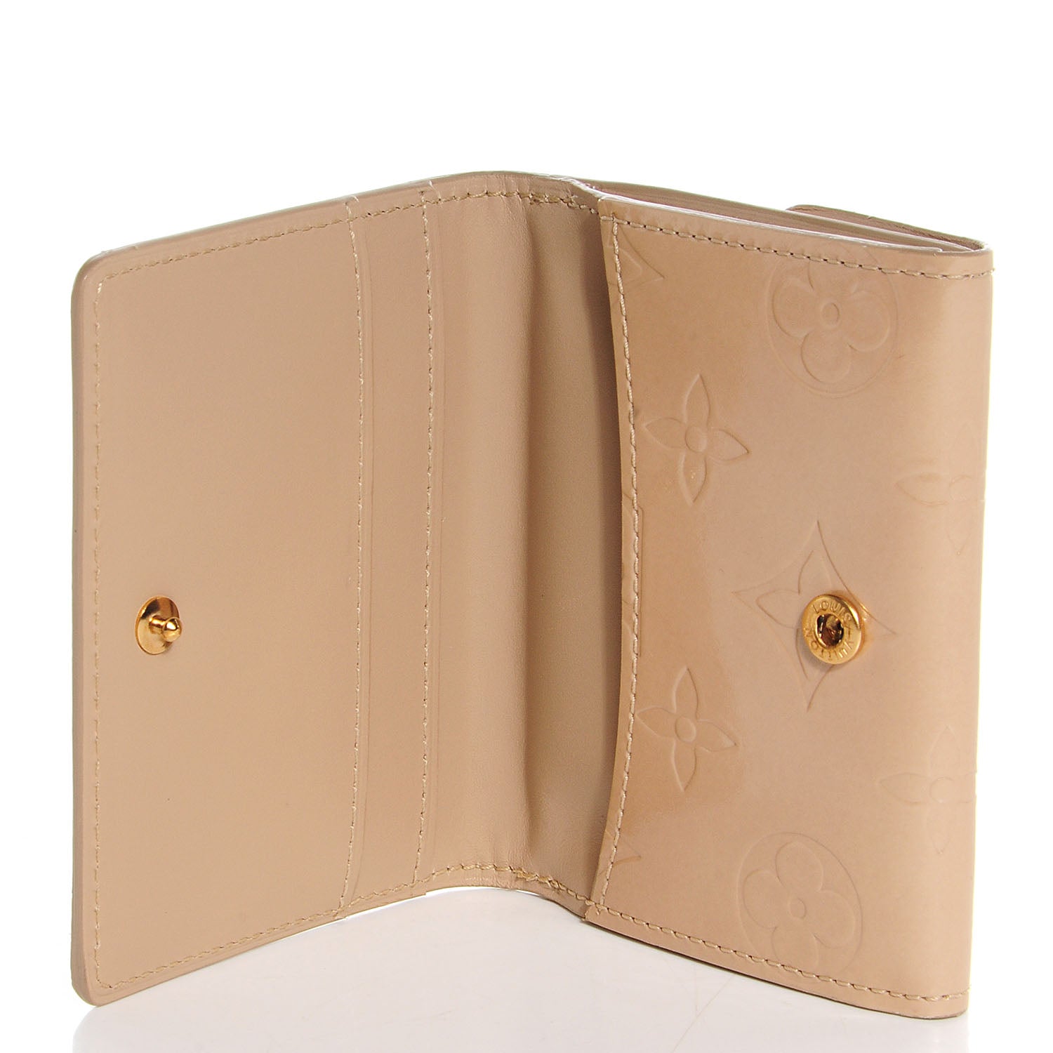 Louis Vuitton Vernis Ludlow Wallet Beige 7 of 7