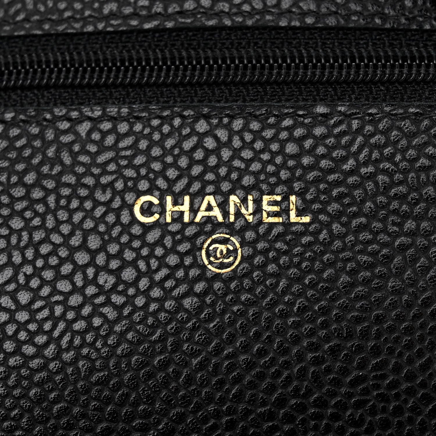 Chanel Caviar Quilted Wallet on Chain WOC Black 7 of 13