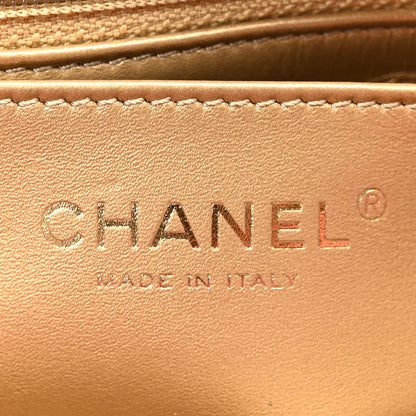 Chanel Lambskin Quilted Mini Rectangular Pearl Crush Flap Red 6 of 10