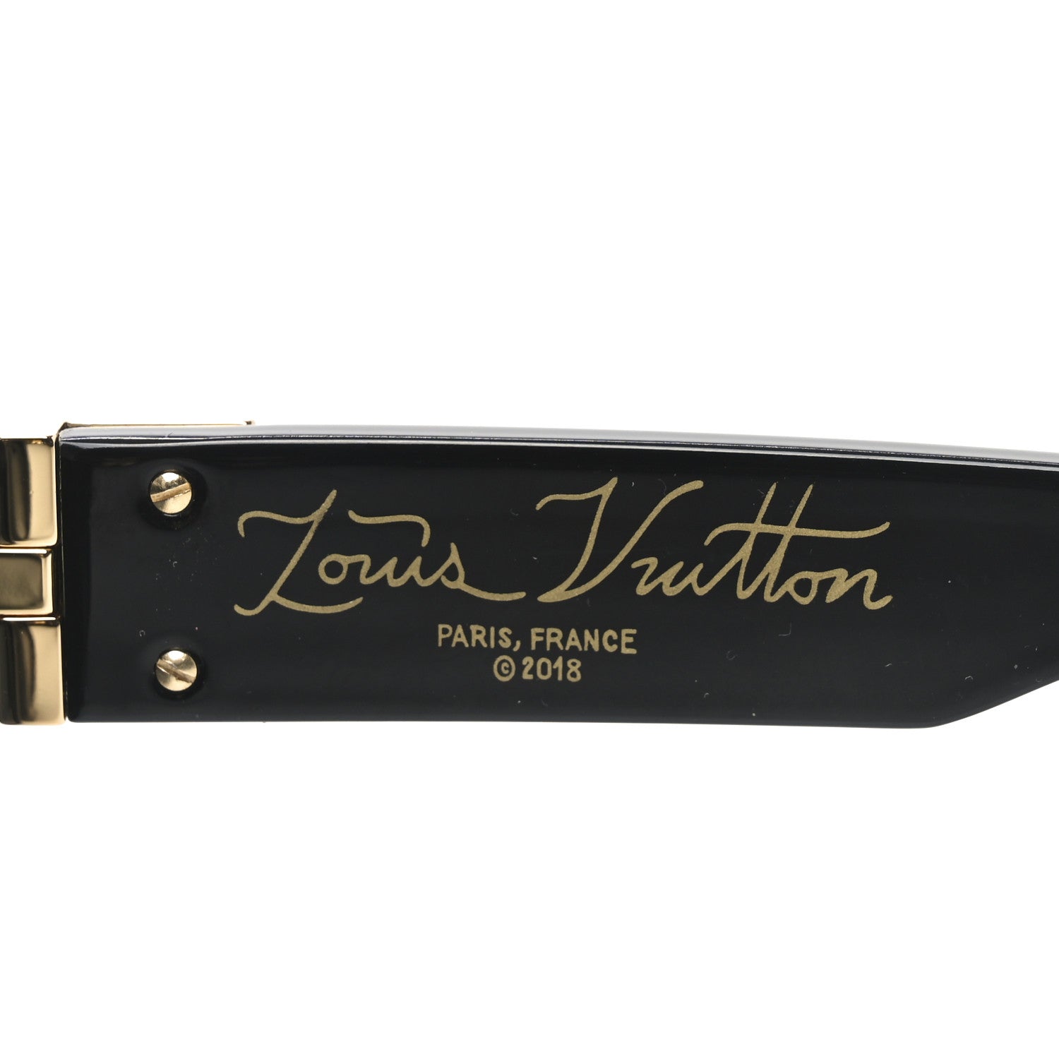 Louis Vuitton Acetate 1.1 Millionaires Sunglasses Z1165W Black 5 of 7