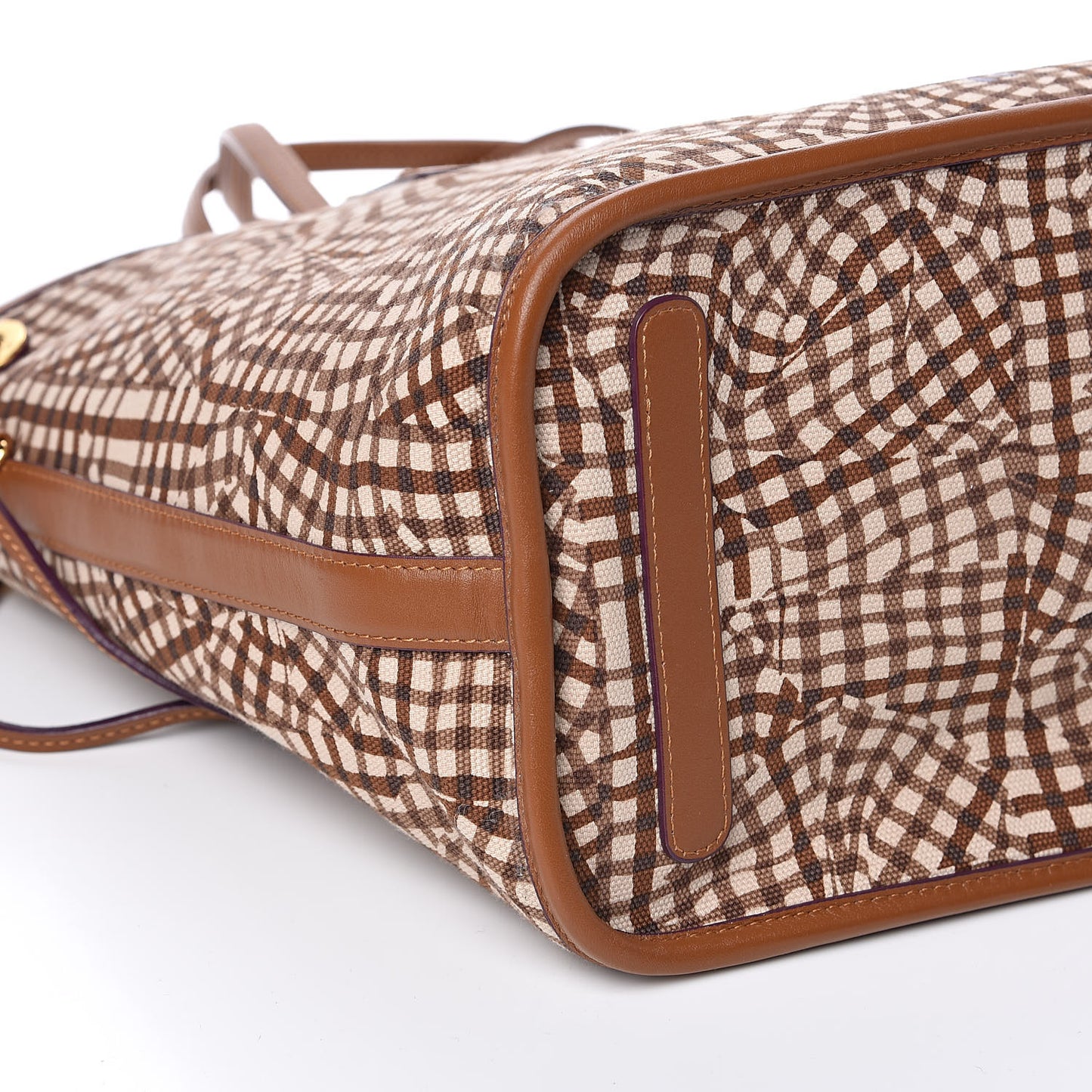 Visetos Medium Liz Reversible Shopper Tote Cognac