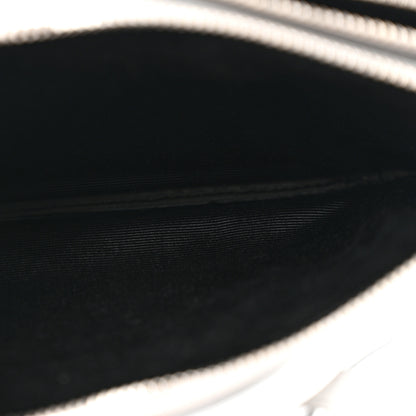 Celine Metallic Lambskin Small Trio Crossbody Bag Silver 7 of 14