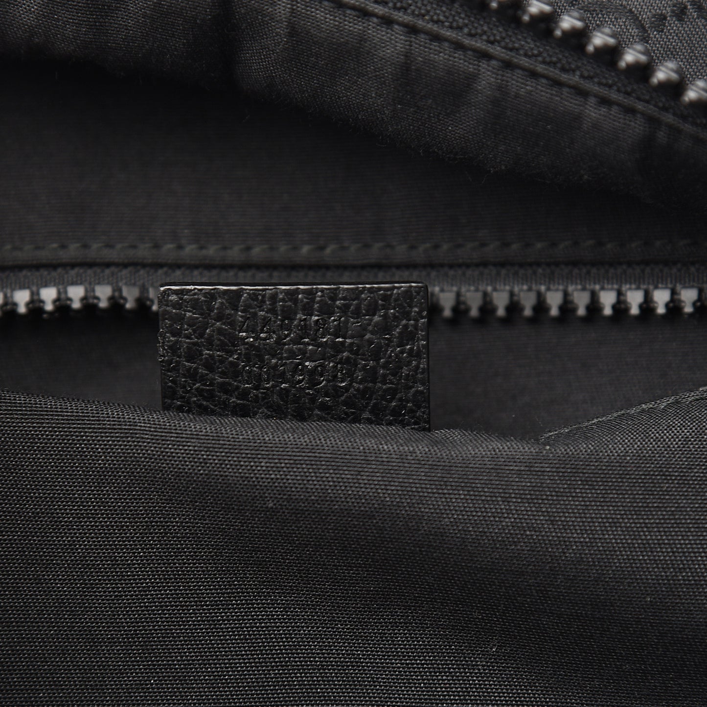 Nylon Monogram Slim Backpack Black