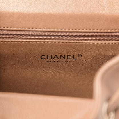Chanel Caviar Quilted Business Affinity Backpack Beige 5 of 9