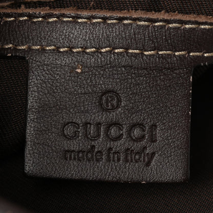 Gucci GG Plus Monogram Small Flap Messenger Bag Beige Dark Brown 6 of 10