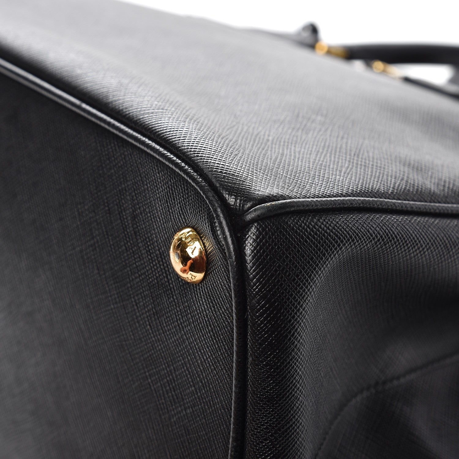 Prada Saffiano Medium Galleria Double Zip Tote Black 11 of 15