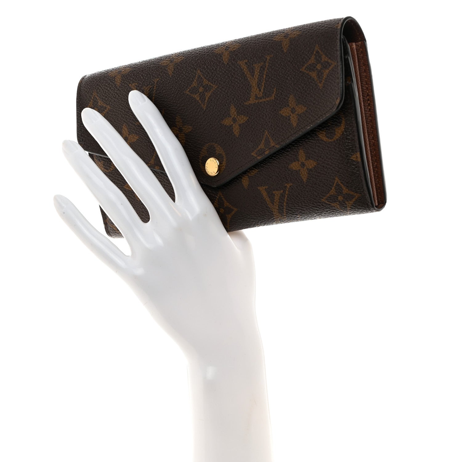 Louis Vuitton Monogram Sarah Wallet NM 2 of 8
