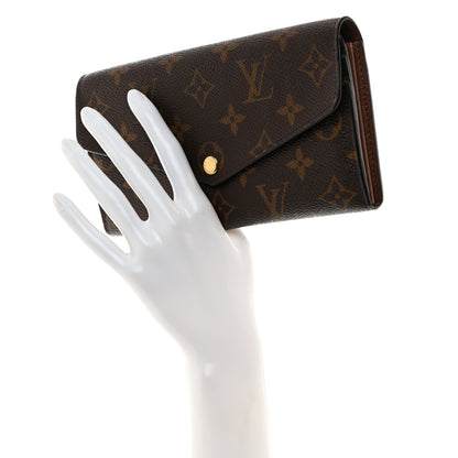 Louis Vuitton Monogram Sarah Wallet NM 2 of 8