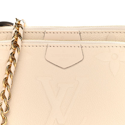 Louis Vuitton Empreinte Monogram Giant Multi Pochette Accessories Cream 8 of 11
