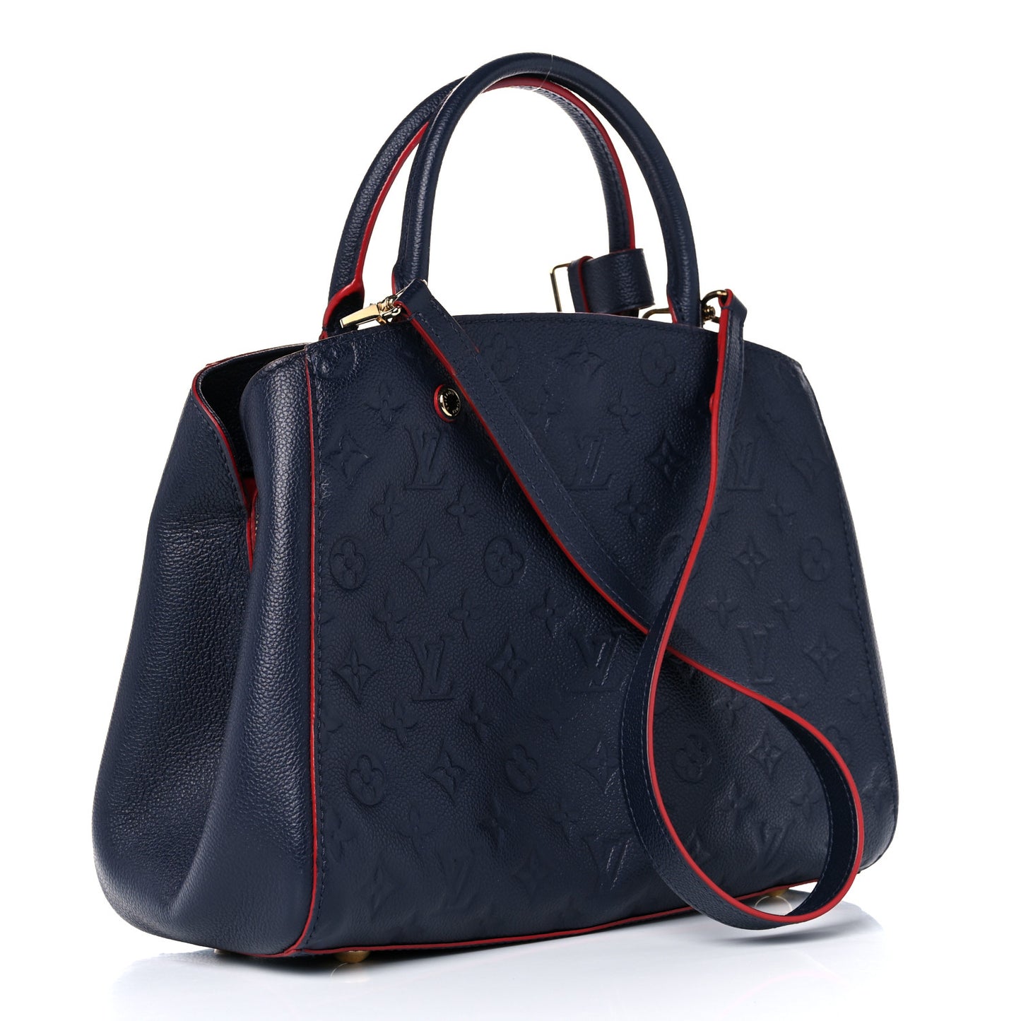 Empreinte Montaigne MM Marine Rouge