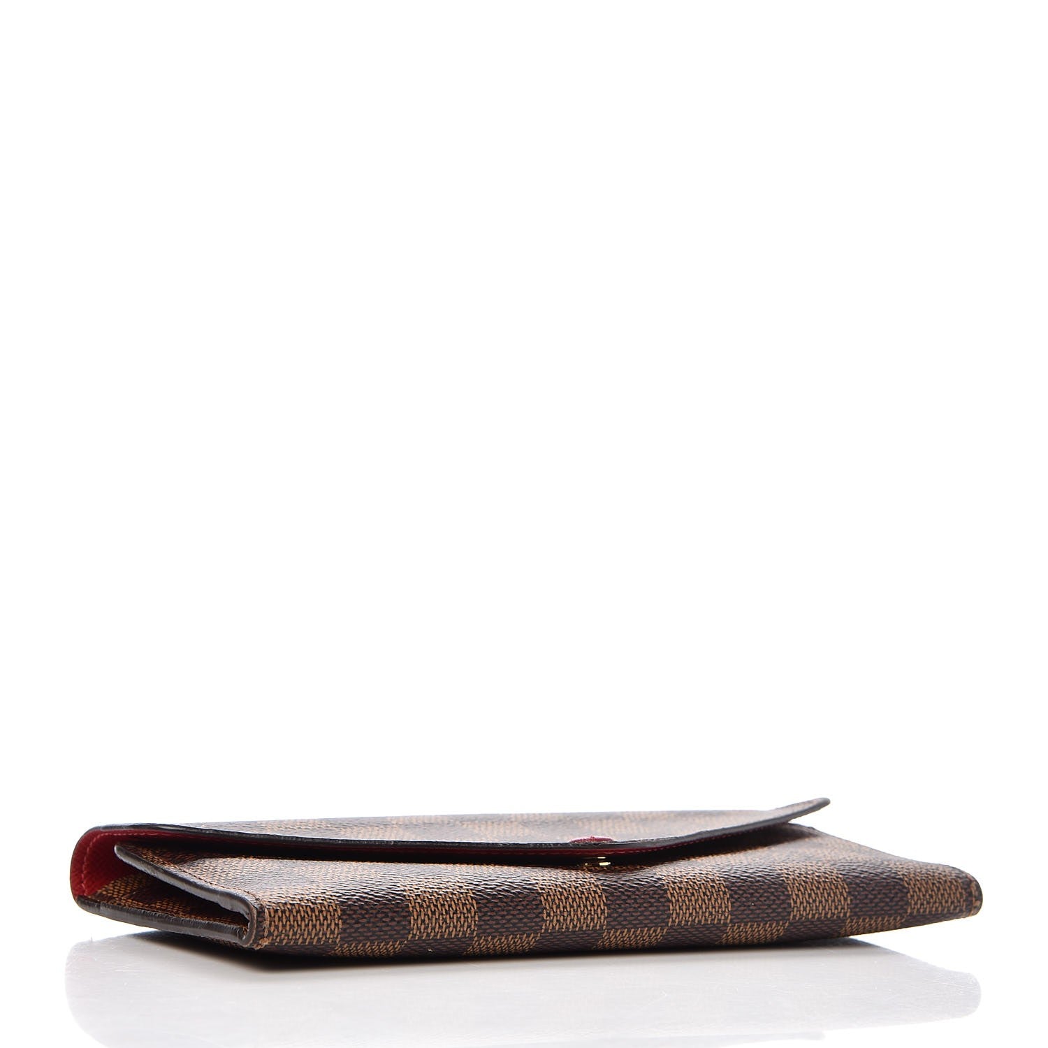 Louis Vuitton Damier Ebene Josephine Wallet Red 4 of 10