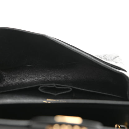 Chanel Caviar Quilted Medium Double Flap Black 5 of 14