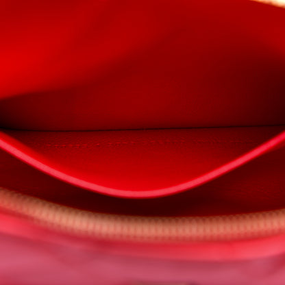 Balenciaga Nappa Calfskin Quilted Touch B Camera Shoulder Bag Bright Red 9 of 11