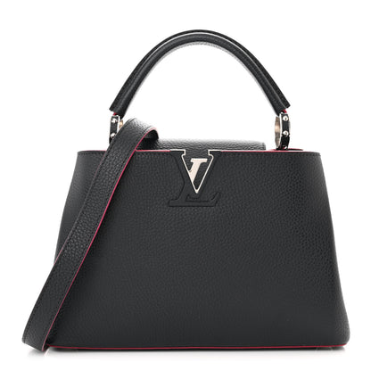 Louis Vuitton Taurillon Capucines BB Cobalt Fuchsia 1 of 11