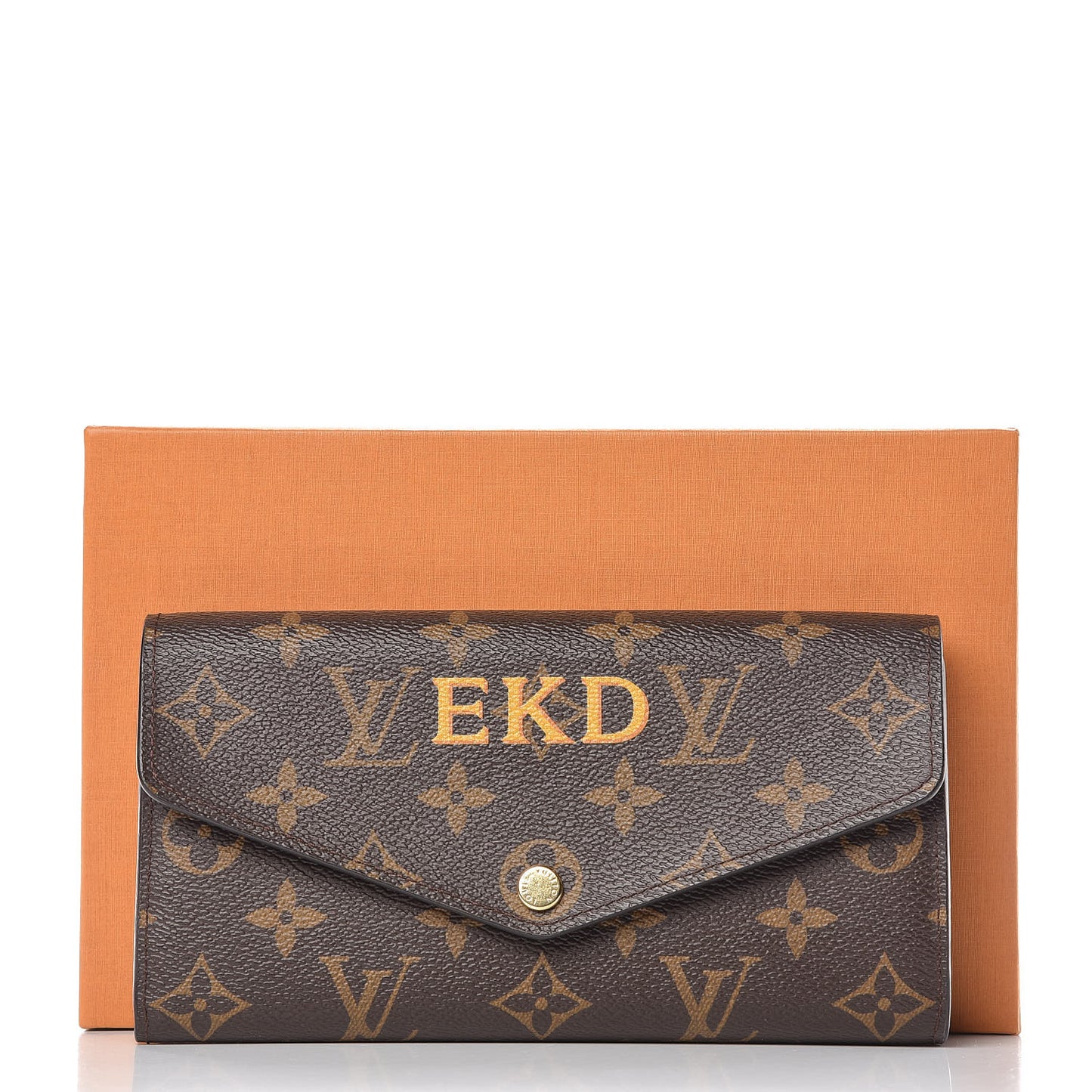 Monogram My LV Heritage Sarah Wallet NM Yellow Moutarde