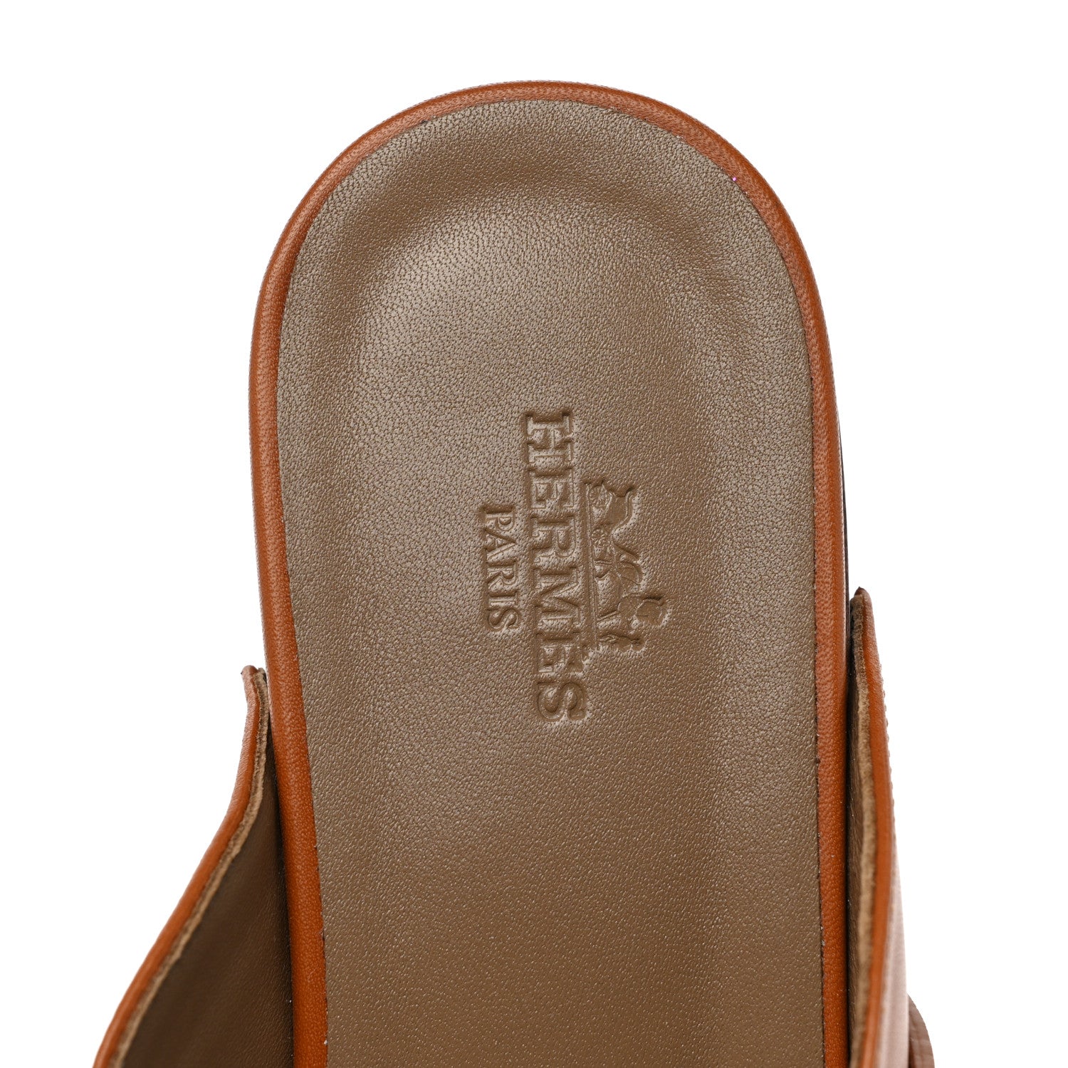 Hermes Heritage Calfskin Carlotta Mules 36 Naturel 7 of 7