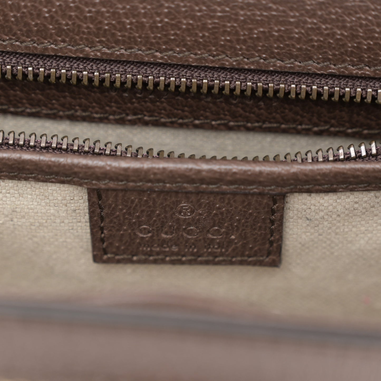 Monogram Jumbo GG Textured Dollar Calfskin Web Small Bamboo 1947 Top Handle Bag Camel Ebony New Acero