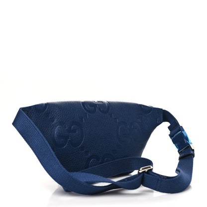 Gucci Piuma Calfskin Jumbo GG Embossed Small Belt Bag Royale 3 of 9