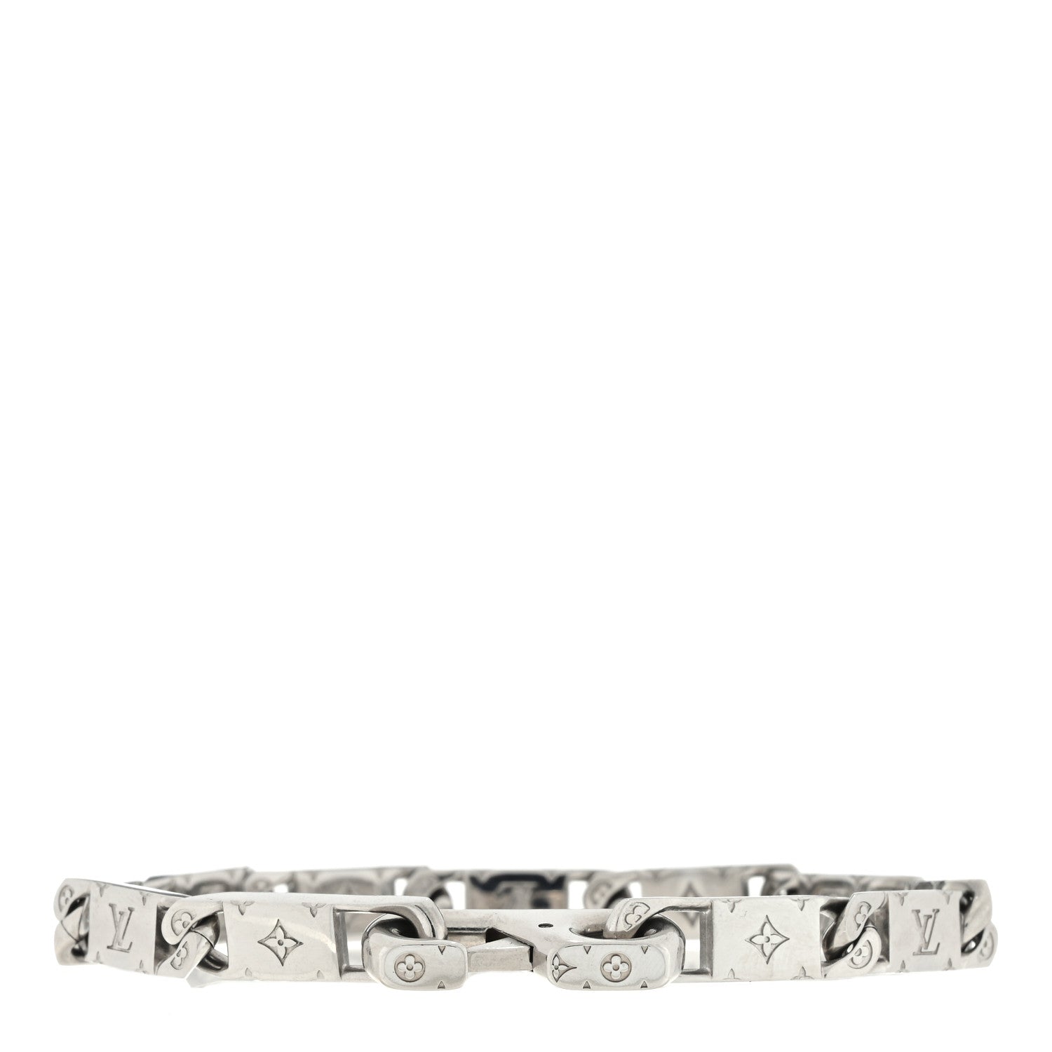 Louis Vuitton Monogram Tied Up Bracelet Silver 2 of 3