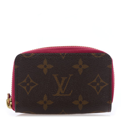 Louis Vuitton Monogram Zippy Multicartes Fuchsia 1 of 6