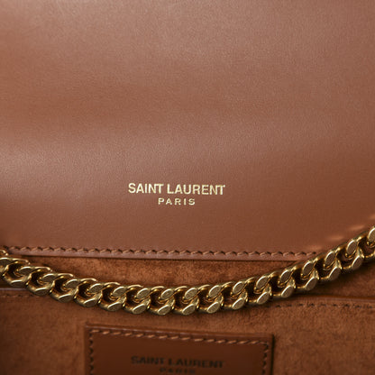 Saint Laurent Smooth Calfskin Medium Classic Monogram Kate Tassel Satchel Brick 8 of 13