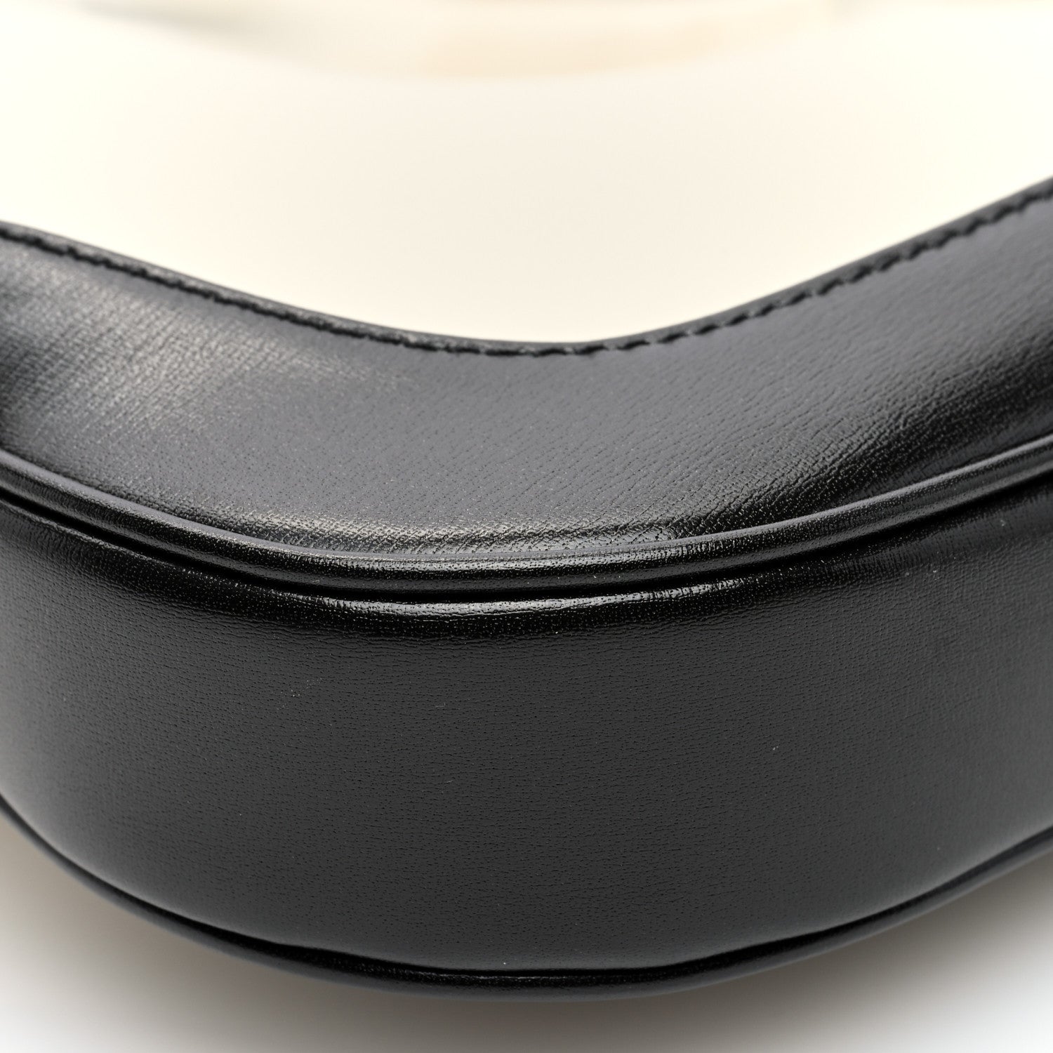 Gucci Boarded Dyana Lux Calfskin Bi-Color Small Jackie 1961 Hobo Mystic White Black 9 of 10