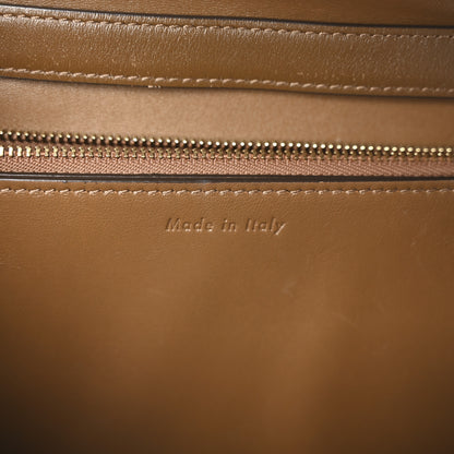 Celine Smooth Calfskin Medium Classic Box Flap Bag Camel 7 of 10