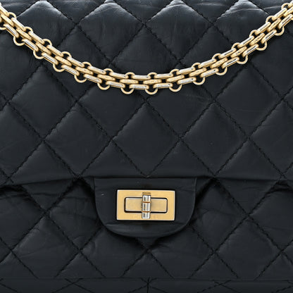 Chanel Aged Calfskin Quilted 2.55 Reissue 226 Flap Black 8 of 11