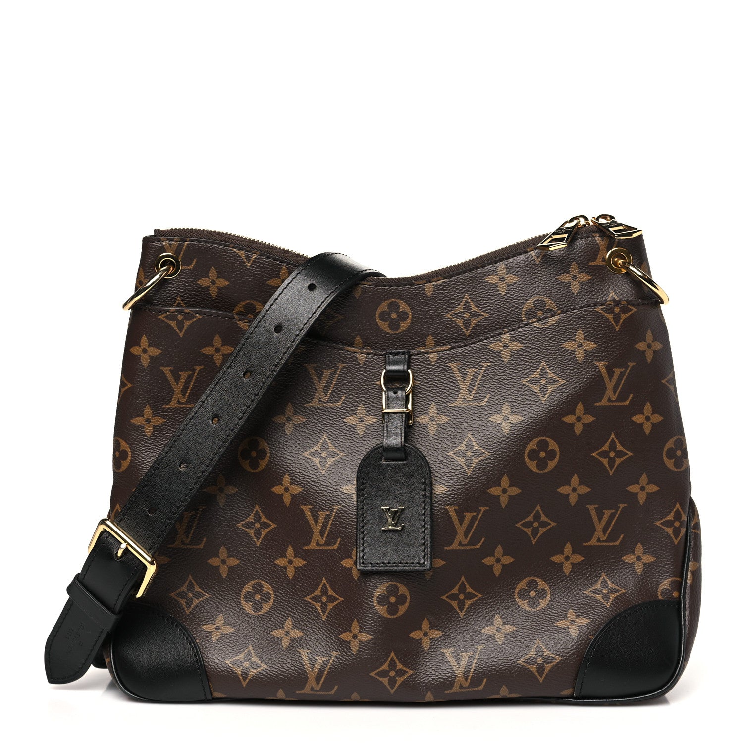 Louis Vuitton Monogram Odeon MM Black 1 of 9