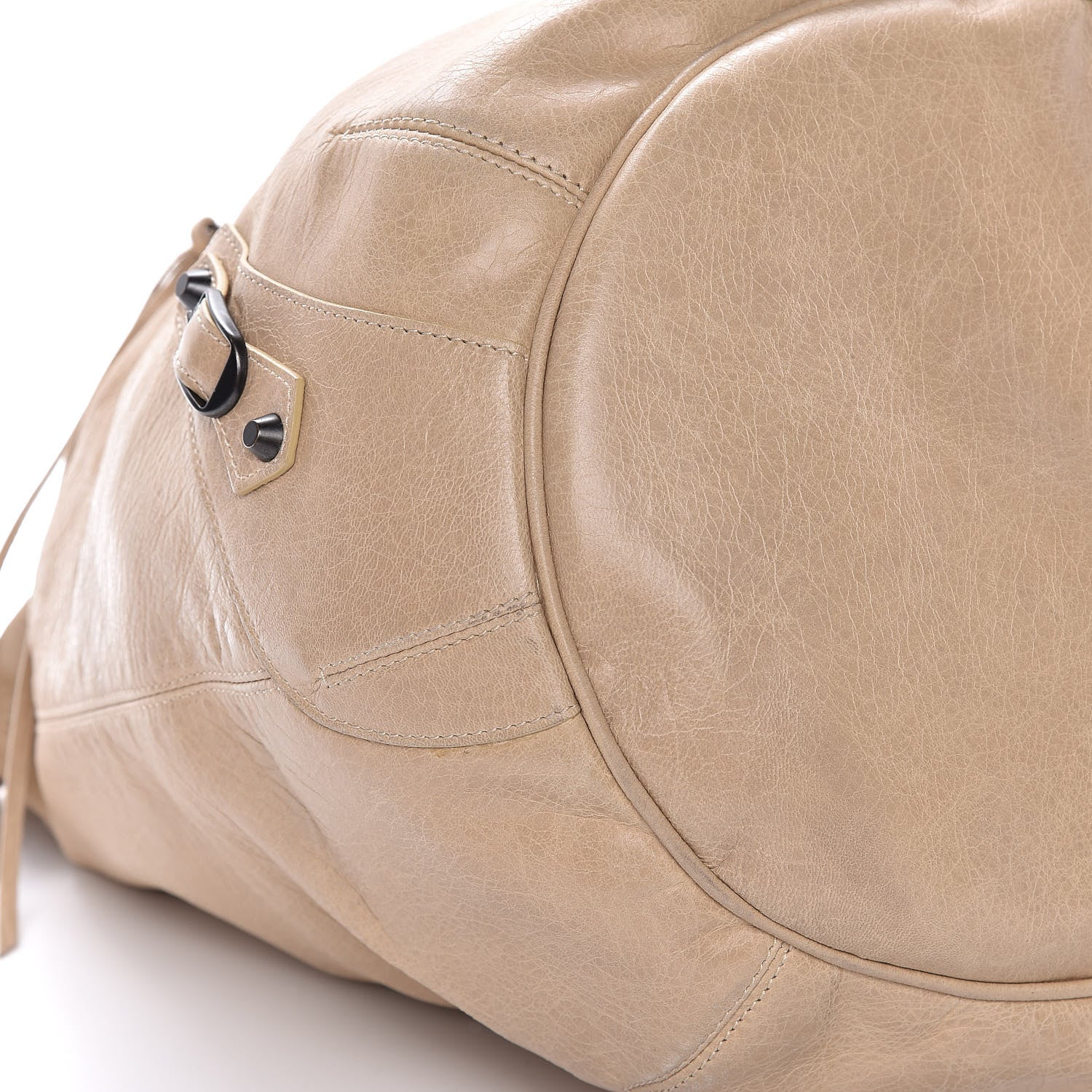 Balenciaga Agneau Classic Hardware Pompon Sahara 13 of 14