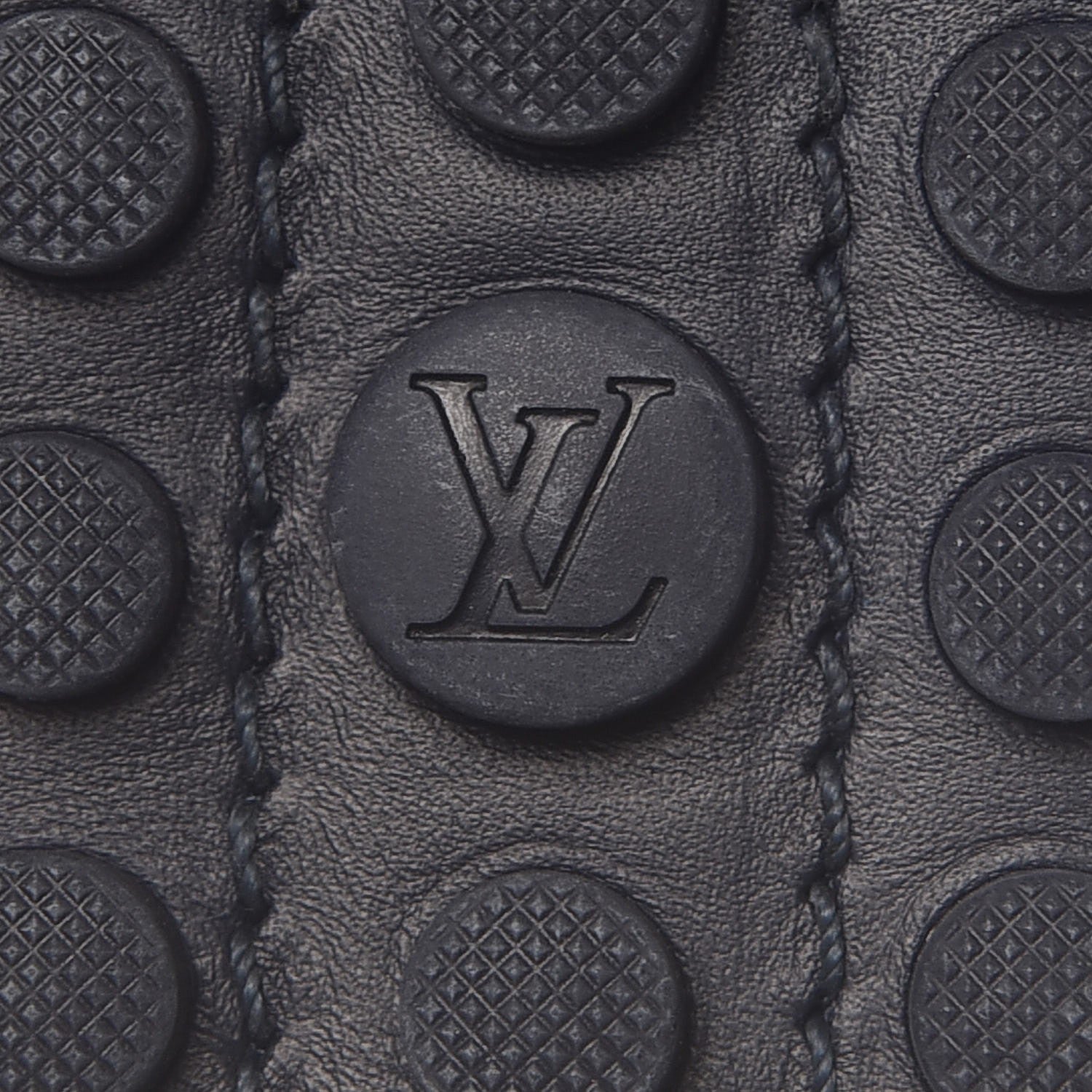 Louis Vuitton Calfskin Oxford Ballerina Flats 39 Navy 7 of 7