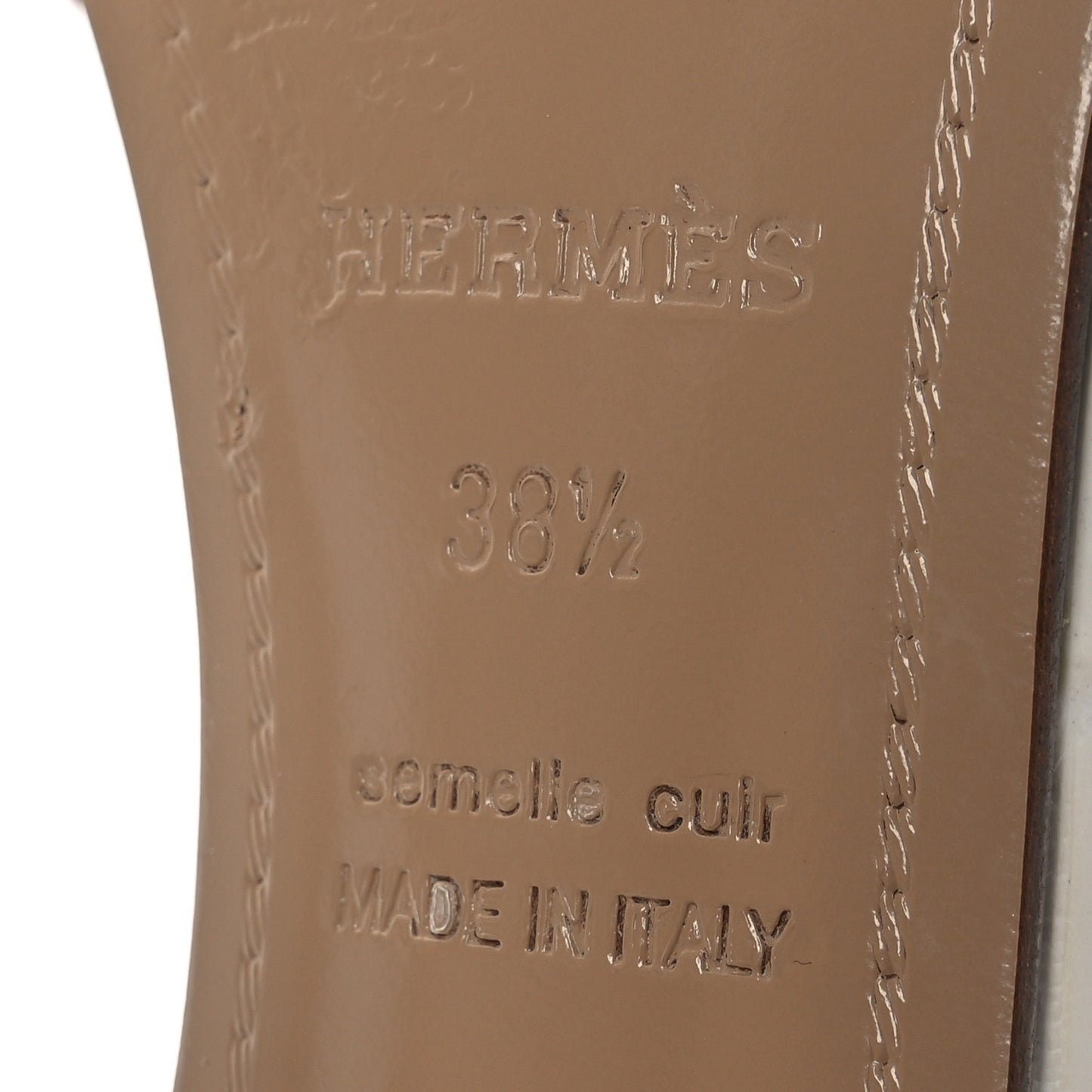 Matte Niloticus Crocodile Himalaya Premiere 105 Sandals 38.5 White